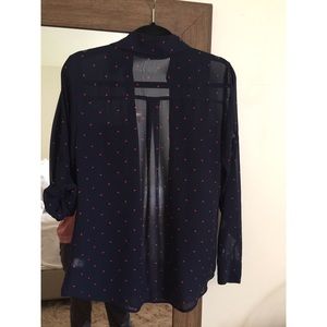 Express sheer portofino top